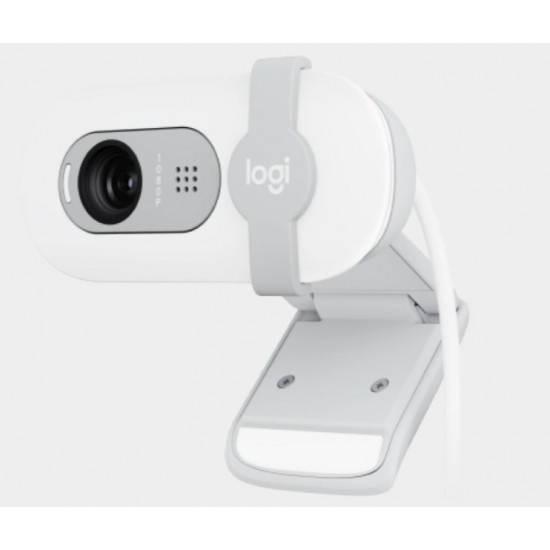 LOGITECH 2MP BRIO 100 Dahili Mikrofonlu Webcam Beyaz 960-001617