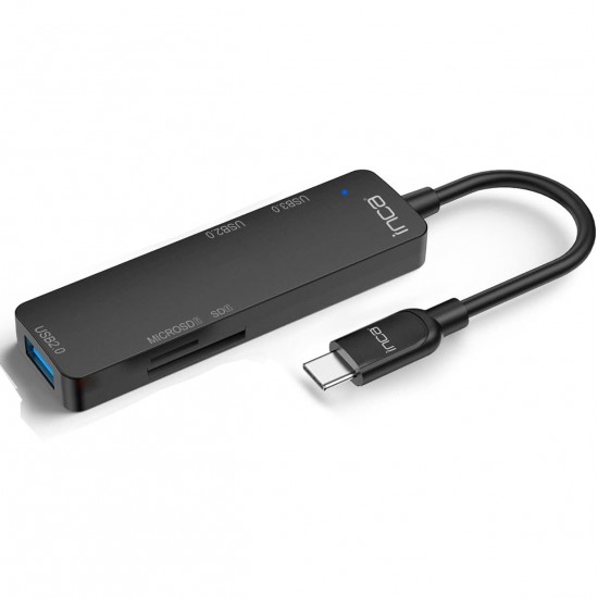 INCA ITPC-5T 4port Type-C Kart Okuyucu USB Çoklayıcı Hub