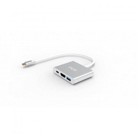 INCA ITPC-04T 0.15metre TYPE-C - HDMI Görüntü Adaptörü Gümüş 100W
