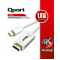 QPORT 1.8metre Q-DPM mDP-HDMI Görüntü Kablosu