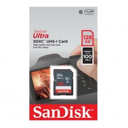 SANDISK 128GB SDHC SD Kart Ultra SDSDUNR-128G-GN3IN
