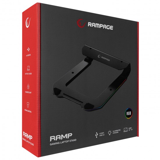 RAMPAGE ADS-T6U 15-16" Alüminyum Uzay Gri Notebook Standı