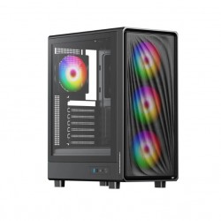 POWERBOOST 650W 80+ BRONZE PBA5065B-650W GAMING MID-TOWER PC KASASI