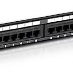 ODS 1U 24port Cat6 Utp Bakır Patch Panel U-P24UTP