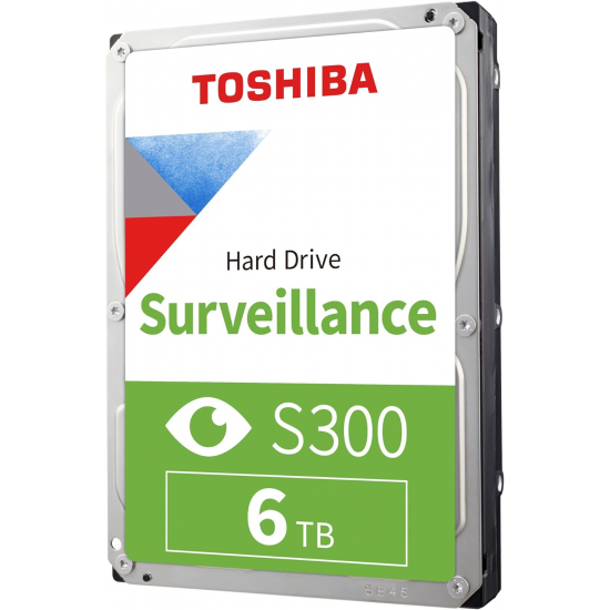 TOSHIBA 6TB 3.5" S300 HDWT860UZSVA 256MB SATA-3 Güvenlik Diski