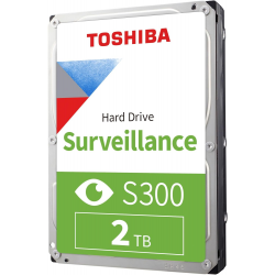 TOSHIBA 2TB 3.5" S300 HDWT720UZSVA 128MB SATA-3 Güvenlik Diski