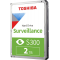 TOSHIBA 2TB 3.5" S300 HDWT720UZSVA 128MB SATA-3 Güvenlik Diski