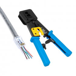 FRISBY FNW-58ECT 8P8C/RJ-45, 6P4C/RJ11 Kablo Sıkma Pensesi Yeni Nesil