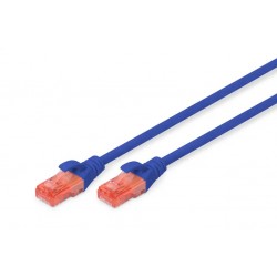DIGITUS 3metre CAT6 Utp DK-1617-030/B Mavi Patch Kablo (10'lu Paket)