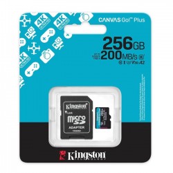 KINGSTON 256GB Micro SD Kart CANVAS GO+ SDCG4/256GB