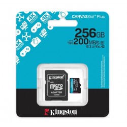 KINGSTON 256GB Micro SD Kart CANVAS GO+ SDCG4/256GB