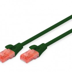 DIGITUS 0.5metre CAT6 Utp DK-1617-005/G Yeşil Patch Kablo (10'lu Paket)