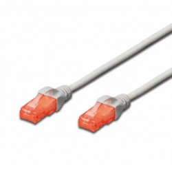 DIGITUS 0.5metre CAT6 Utp DK-1617-005 Gri Patch Kablo (10'lu Paket)
