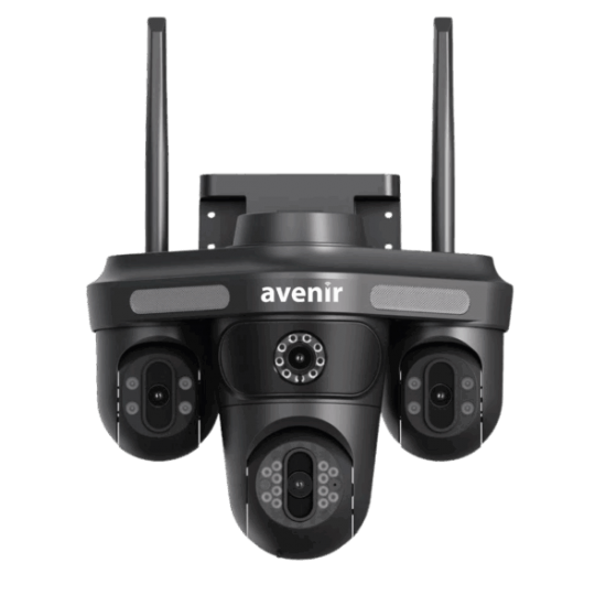 AVENIR 16MP PTZ Speed Dome Wıfı Kablosuz 4-Kameralı IP Kamera AV-S316
