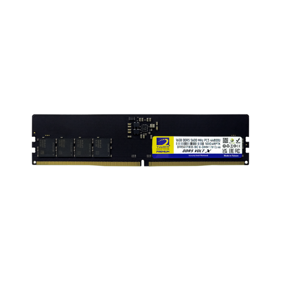 TWINMOS 16GB DDR5 5600MHZ PC RAM VALUE TMD516GB5600U46WO