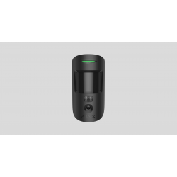 AJAX MotionCam Outdoor Kablosuz Dış Mekan Kameralı Hareket Dedektörü Siyah