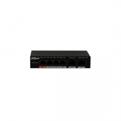 DAHUA 6port 60w 4port PoE 2-Uplink Gigabit Yönetilemez Switch PFS3006-4GT-60-V2