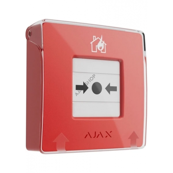 AJAX Manual Call Point Kablosuz Kırbas Buton Kırmızı