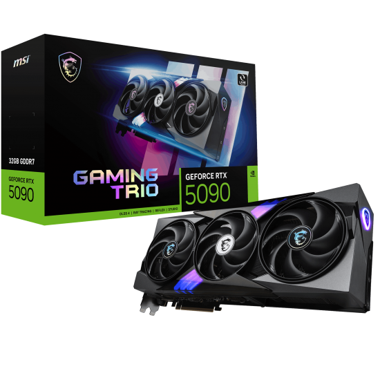 MSI RTX5090 32GB GAMING TRIO 32G GDDR7 512bit HDMI DP PCIe 5.0