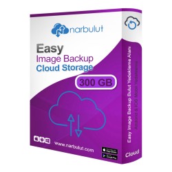 NARBULUT Easy Image Backup Cloud Storage 300GB 1yıl basic support is included.