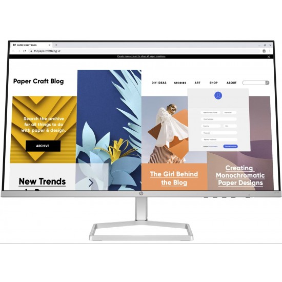 HP 27" IPS 527SF 94F44AA 5ms 100Hz HDMI EV OFİS TİPİ MONİTÖR 1920X1080