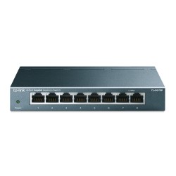 TP-LINK 8port Gigabit  Yönetilemez Switch Çelik Kasa TL-SG108