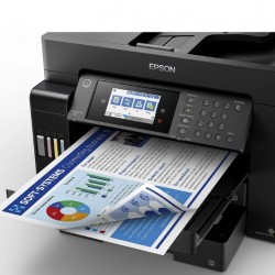 EPSON A3 Renkli L15150 Çok Fonksiyonlu Tanklı Dublex Yazıcı Fax USB 2.0,Ethernet,Kablosuz