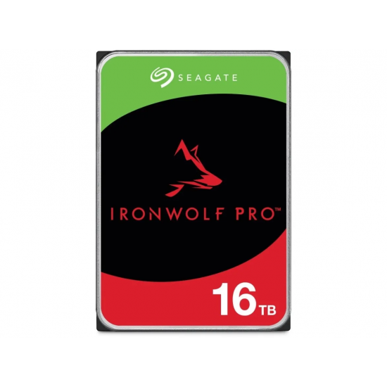 SEAGATE 16TB 3.5" IRONWOLF PRO ST16000NT001 7200 RPM 256MB SATA-3 NAS Diski