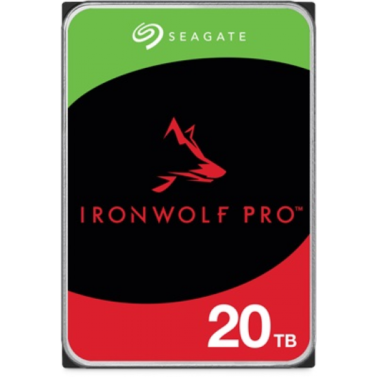 SEAGATE 3.5" 20TB IRONWOLF PRO ST20000NT001 7200 RPM 256MB SATA-3 KURUMSAL NAS DİSKİ