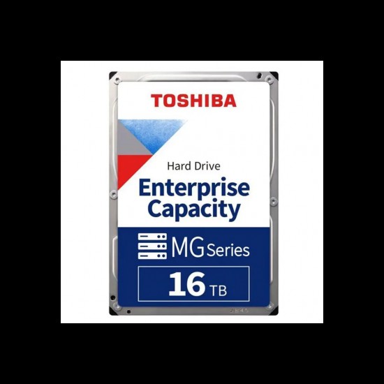 TOSHIBA 3.5" 16TB MG09ACA16TE 7200 RPM 512MB SATA-3 NAS ve Güvenlik Diski