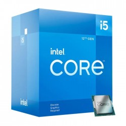 INTEL CORE i5 12400F 18MB 6çekirdekli VGA YOK 1700p 65w Kutulu+Fanlı