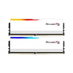 GSKILL 32GB (2X 16GB) DDR5 6000MHZ CL36 DUAL KIT RGB PC RAM RIPJAWS M5 F5-6000J3636F16GX2-RM5RW BEYAZ