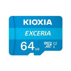 KIOXIA MicroSD 64GB EXCERIA LMEX1L064GG2 Class10 Hafıza Kartı