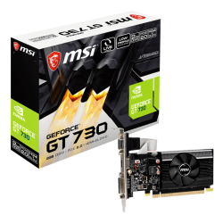 MSI GT730 2GB N730K-2GD3/LP DDR3 64bit HDMI DVI PCIe 16X v2.0