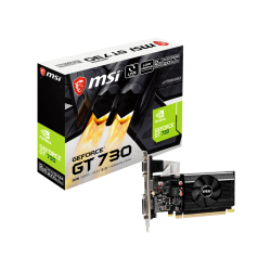 MSI GT730 2GB N730K-2GD3/LP DDR3 64bit HDMI DVI PCIe 16X v2.0