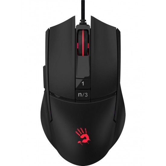 BLOODY L65 MAX USB RGB Led Aydınlatmalı 12000dpi Gaming Optic Siyah Mouse