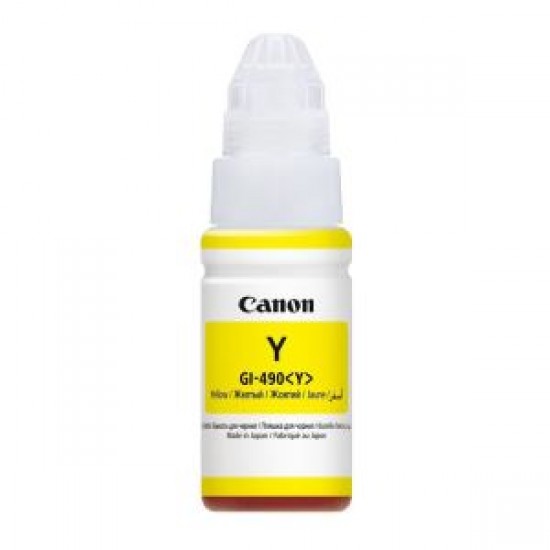CANON GI-490Y 0665C001 Sarı 70ml Tanklı Sistem Mürekkebi