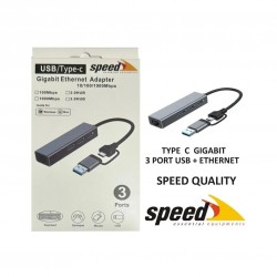 SPEED SP-UET01 Gigabit TypeC Harici Ethernet
