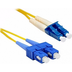 BIFO 50m SM SC-LC 9/125µ LSZH Duplex Zırhlı Fiber Optik Patch Kablo
