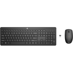 HP 1Y4D0UT Kablosuz Q Trk Optic Mouse Siyah Multimedya Klavye - Mouse Set 255