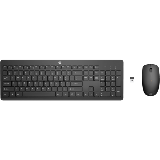 HP 1Y4D0UT Kablosuz Q Trk Optic Mouse Siyah Multimedya Klavye - Mouse Set 255