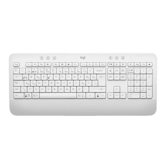 LOGITECH K650 SIGNATURE Kablosuz Q Beyaz Klavye 920-010973