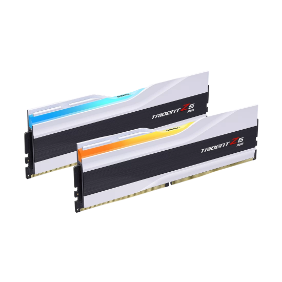GSKILL 32GB (2X 16GB) DDR5 6000MHZ CL36 DUAL KIT RGB PC RAM TRIDENT Z5 F5-6000J3636F16GX2-TZ5RW BEYAZ