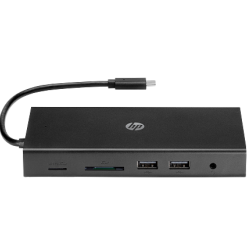 HP 1C1Y5AA 10port Type-C,Eth,HDMI,VGA,USB Gümüş Multiport Adapter