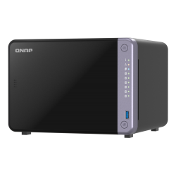 QNAP 6diskli Alpine AL524 QC-16GB RAM-2-10GbE SFP+ Nas Server TS-632X (50296)