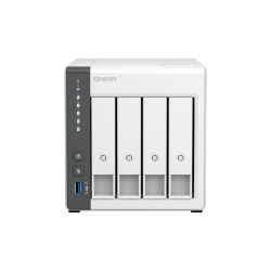 QNAP 4diskli ARM QC-4GB RAM-2.5GbE Nas Server TS-433-4G Distribütör Garantili