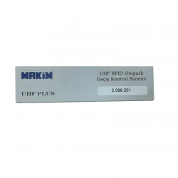 UHF STICKER X (KRİPTOLU)