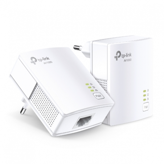 TP-LINK TL-PA7017 KIT 1000mbps AV1000 EV Ofis Tipi PowerLine Ağ Adaptörü