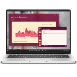 DELL 14" ULTRA 7 255U- 16GB DDR5 RAM- 512GB M2 NVME- O/B UHD FDOS / PRO 14 BTO107_PB14250U