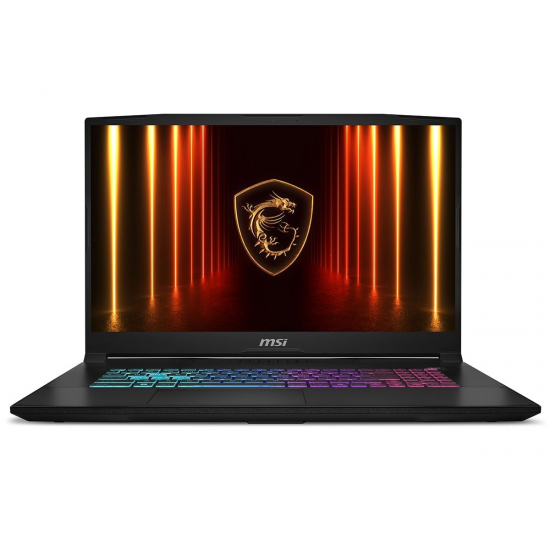 MSI 17.3" KATANA 17 Hx B14WFK-252XTR CORE i7 14650HX 32GB DDR5 RAM 1TB M2 NVME 8GB RTX5060 FDOS